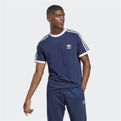 adidas 3 kwart t-shirts|Adidas Triple Stripe Shirts .